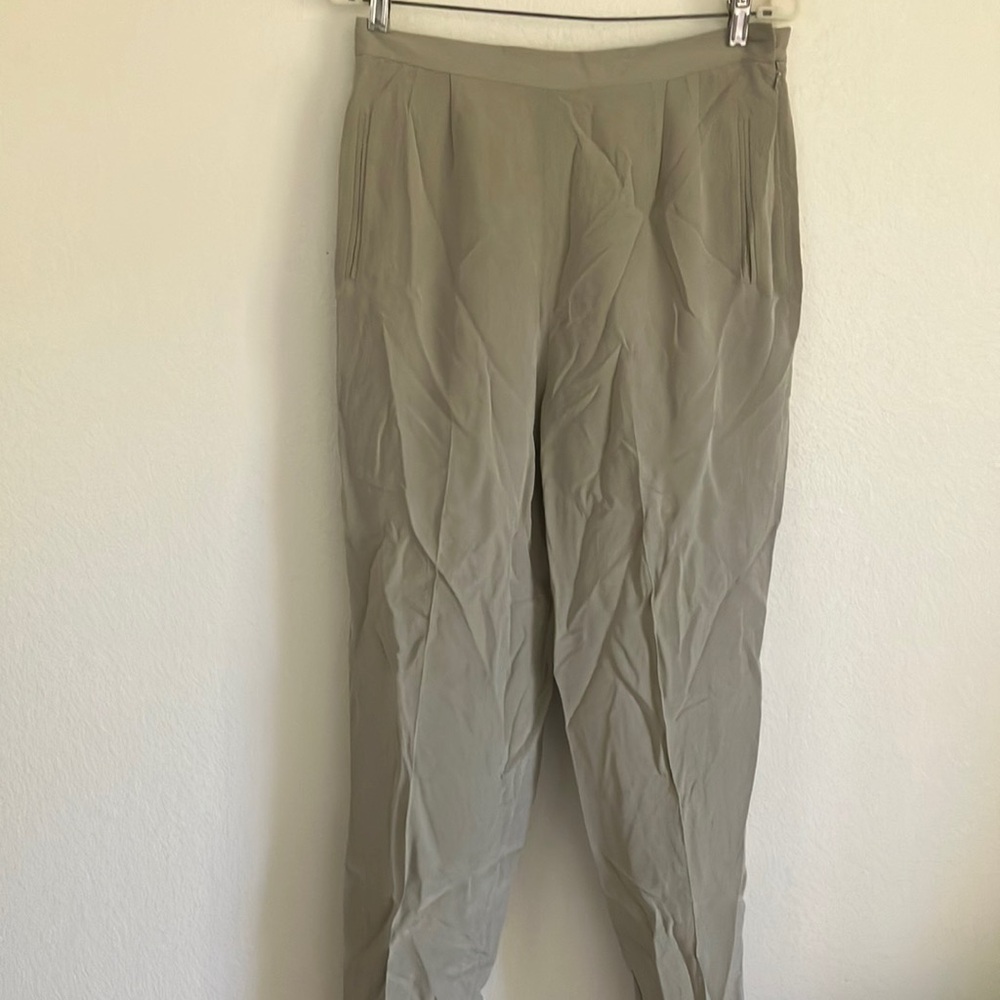FINAL MARKDOWN Josephine chaus silk slacks 10